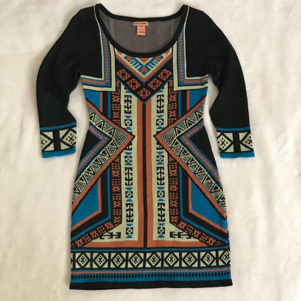 Flying Tomato Patterned Dress
